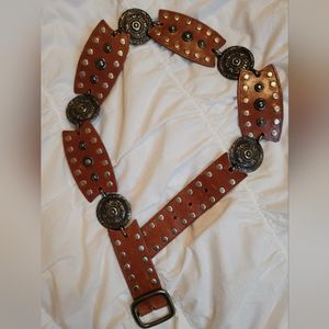 Etcetera Leather Belt 34"